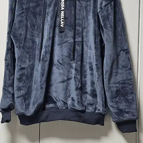 [BUNJANG] Modanella Velvet Hoodie / 모다넬라 벨벳 후드티