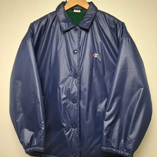 [BUNJANG] Champion Women's Coach Jacket Navy / 챔피온 여성용 코치 자켓 네이비