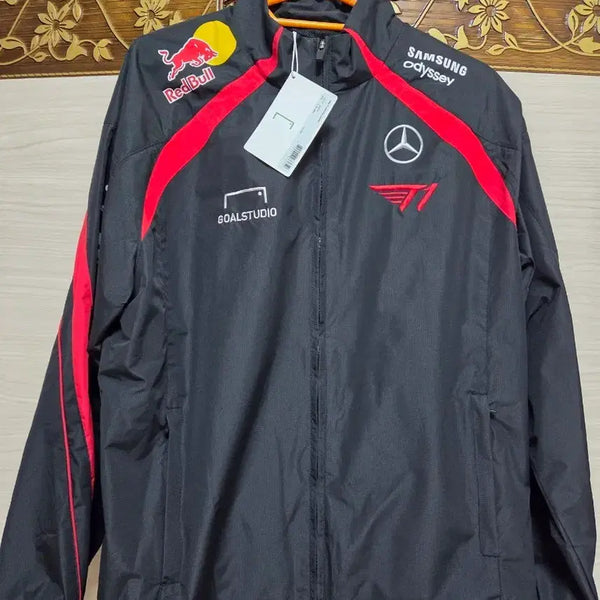 [BUNJANG] T1 2024 Spring Authentic Uniform Jacket - Full Sponsor Marking (L) / [공식] T1 2024 스프링 유니폼 자켓 (스폰서 풀 마킹 어센틱)