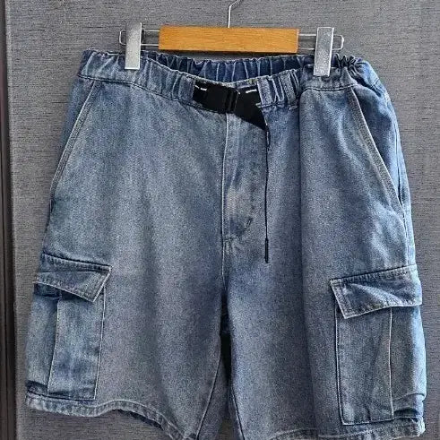 [BUNJANG] Outdoor Cargo Denim Shorts M (30) / OUTDOOR카고 데님 반바지 m (30)