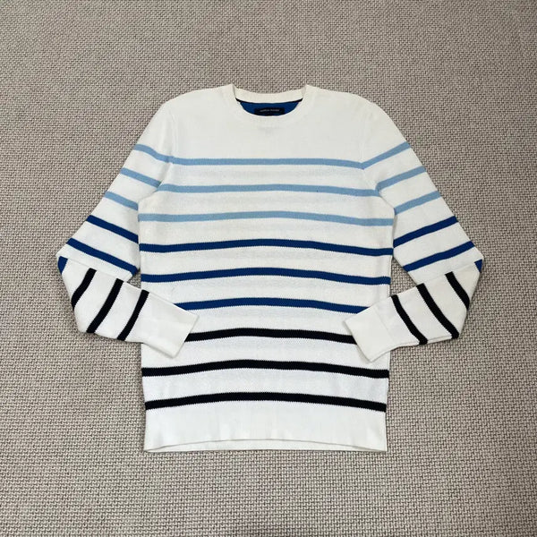 [BUNJANG] Tommy Hilfiger Round Stripe Knit N.8576 M / M 타미힐피거 라운드 스트라이프 니트 N.8576