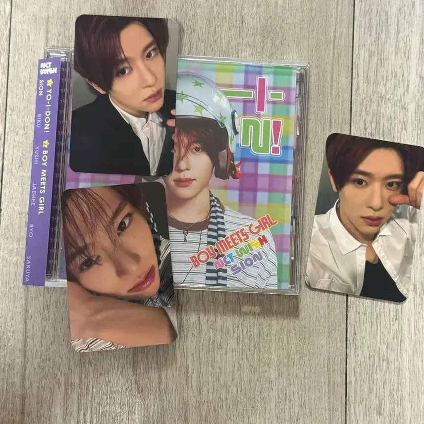 [BUNJANG] NCT WISH YOSHIYUKI YOSHI DON Bomi Girl Zion Individual Photocard Set / 엔시티위시 요이동 요이돈 보밋걸 시온 개인반
