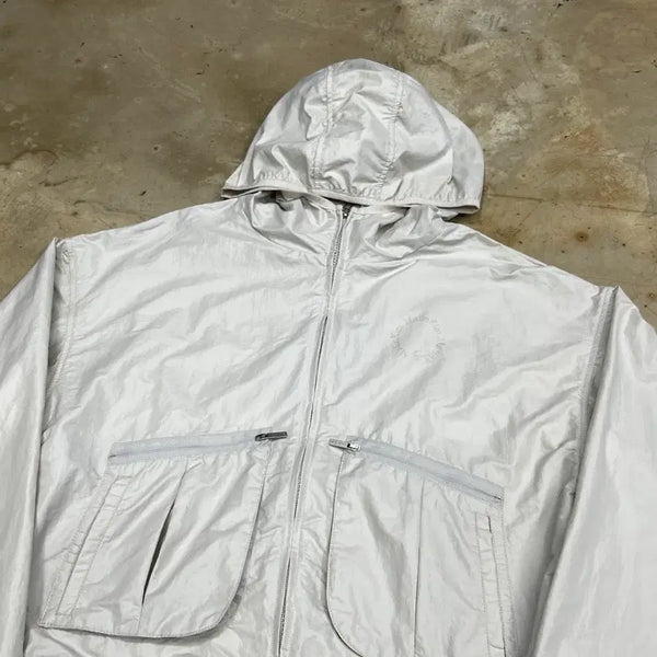[BUNJANG] Matin Kim Beige Cropped Windbreaker / F 마뗑킴 베이지 크롭 바람막이