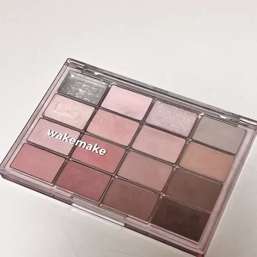 [BUNJANG] WAKEMAKE Soft Blurring Eye Palette 10 Lazy Pink Blurring / 웨이크메이크 소프트 블러링 아이팔레트 10 레이지핑크블러링
