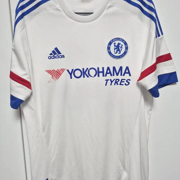 [BUNJANG] Adidas Chelsea FC 15-16 Away Jersey Hazard #10 / 아디다스 정품 첼시 15-16 어웨이 유니폼 져지 아자르 마킹 100사이