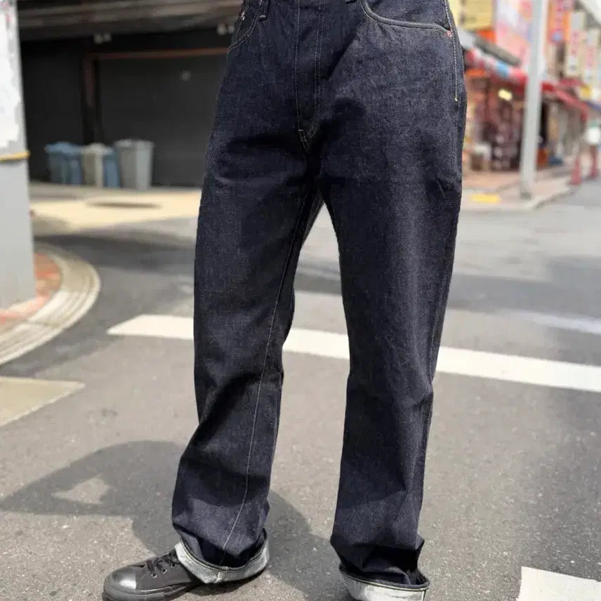 [BUNJANG] Studio D'Artisan SD-1102 Indigo Denim Jeans - Size 34 / 스튜디오다치산 데님 SD-1102 34사이즈 새제품