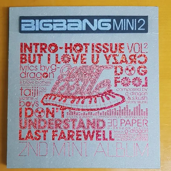 [BUNJANG] BIGBANG Mini Album Vol. 2 CD / CD/빅뱅 미니2집