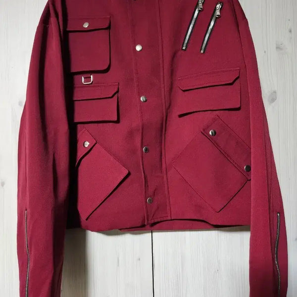 [BUNJANG] Myung Jajeakso Cargo Pocket Blouson Jacket / 명제작소 카고 포켓 블루종 자켓