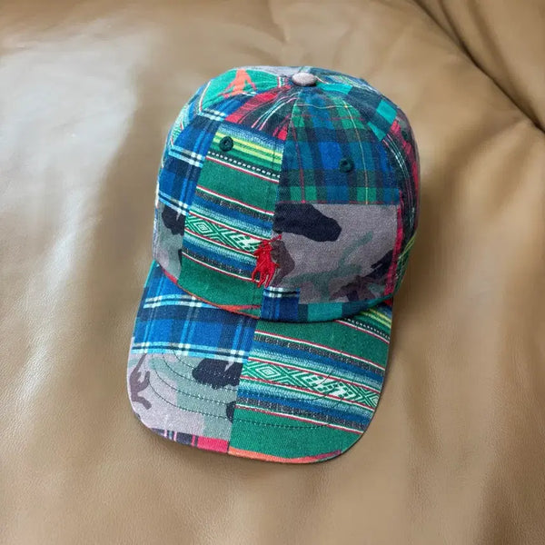 [BUNJANG] Polo Ralph Lauren Patchwork Camo 6-Panel Cap / POLO 폴로 랄프로렌 6패널 볼캡 모자 패치워크 카모