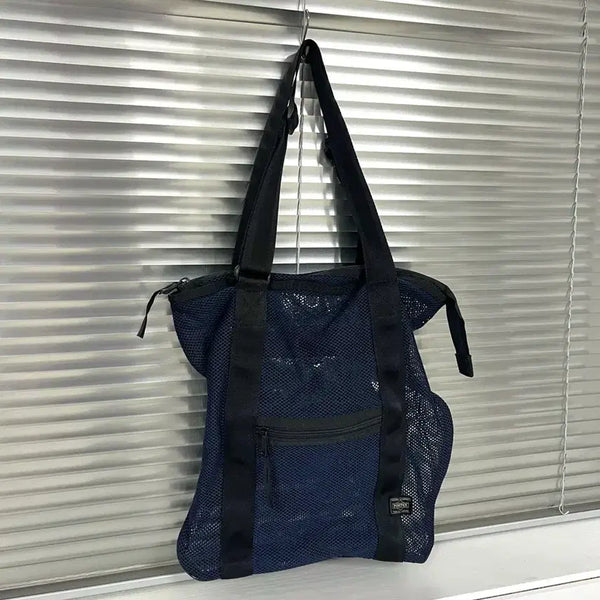[BUNJANG] PORTER-MESH Shoulder Tote Bag (Navy) / PORTER-MESH SHOULDER TOTE BAG (Navy)