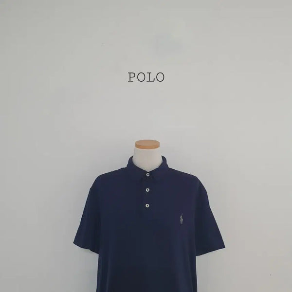 [BUNJANG] Polo Navy Functional Short Sleeve Polo Shirt / No.26071810 폴로 네이비 기능성 반팔 카라티