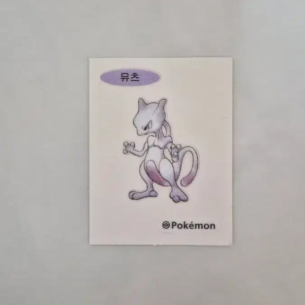 [BUNJANG] Pokemon Sticker / 아트워크포켓몬 띠부씰
