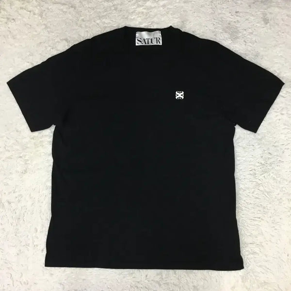 [BUNJANG] Saeter Small Logo Short-Sleeve T-Shirt XL / 새터 스몰로고 반팔티 만원샵 GG20