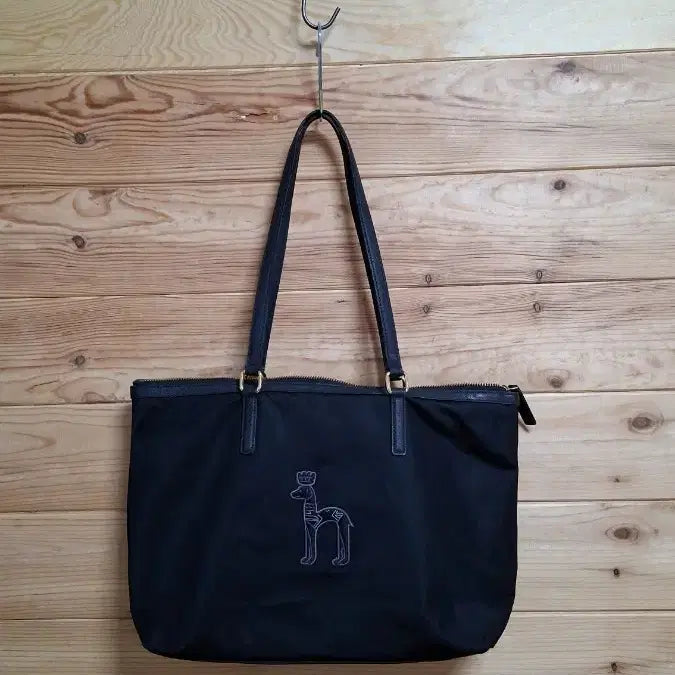 [BUNJANG] Hazzys Black Leather Shoulder Bag / 헤지스 숄더백