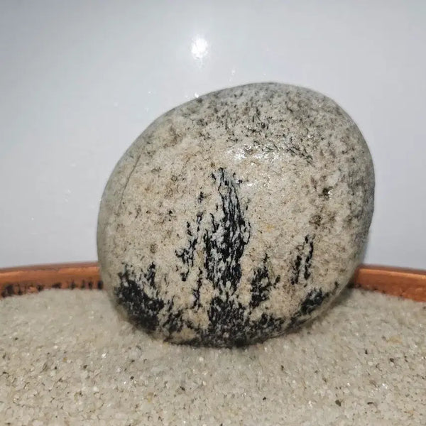 [BUNJANG] Sooseok Forest Pattern Stone - 11 x 10 x 6 cm / 수석 자연석 수림 문양석 크기 11 - 10 - 6