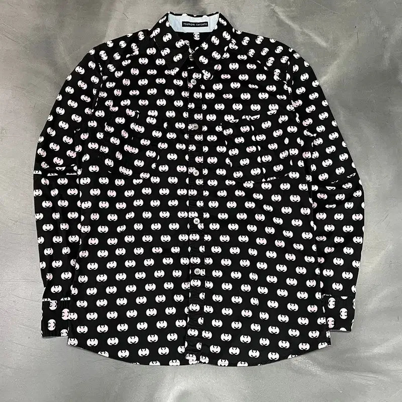 [BUNJANG] Tsumori Chisato Pattern Shirt / 츠모리 치사토 패턴 셔츠 y18552