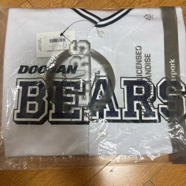 [BUNJANG] Doosan Bears Retro Standard Baseball Jersey (New) / 두산베어스 레트로 일반형 유니폼 (새상품)