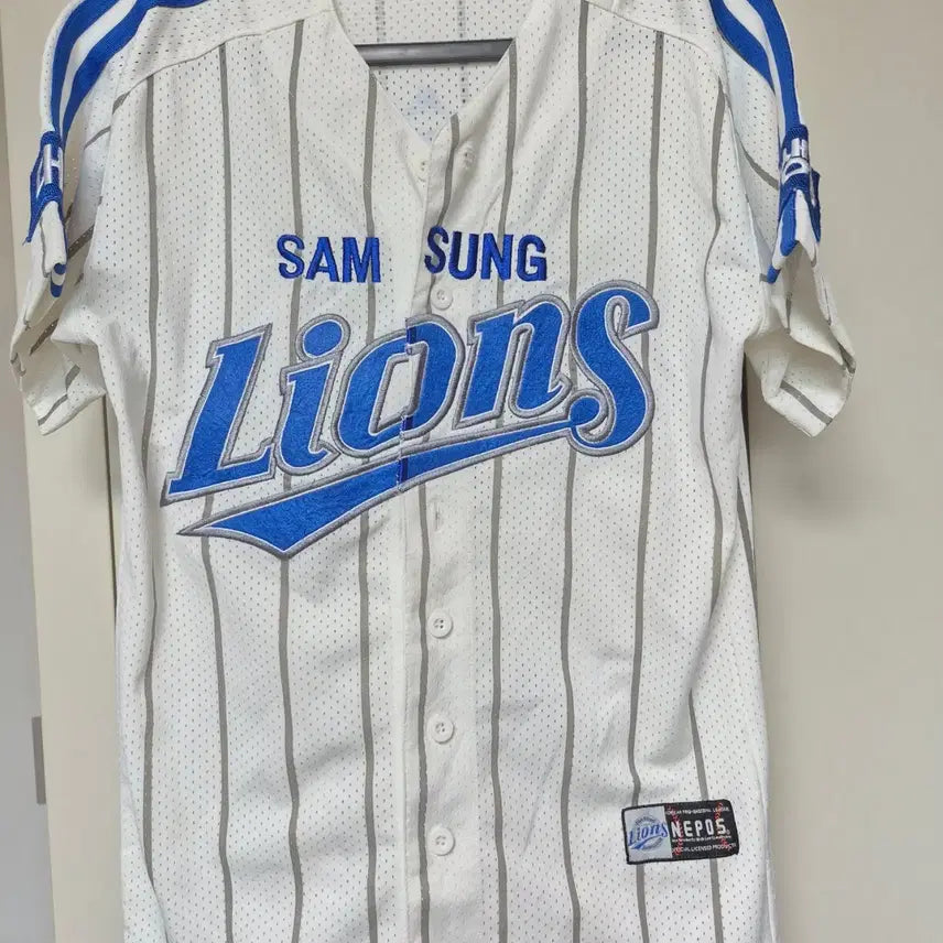 [BUNJANG] Samsung Lions Dynasty Era Home Uniform (Size 90) - Oh Seung Hwan / 삼성라이온즈 왕조시절 홈 유니폼 90사이즈 오승환 선수 마킹 판매합니다
