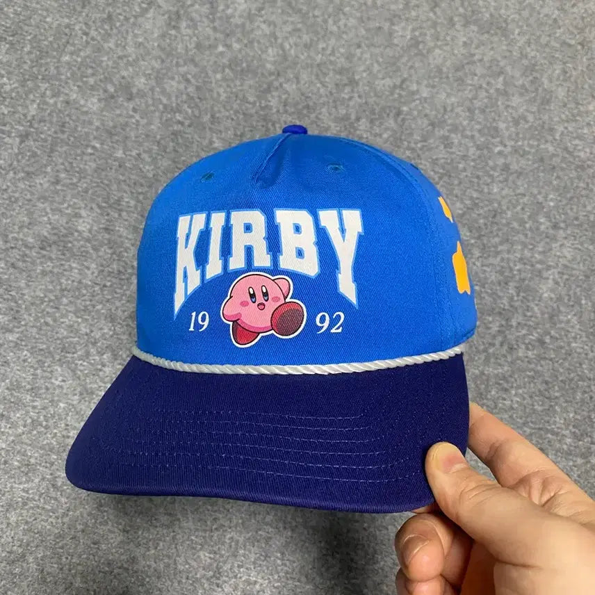 [BUNJANG] Kirby Retro Color Block Snapback Hat / 키비 KIRBY 레트로 컬러 블록 스냅백 모자 캡