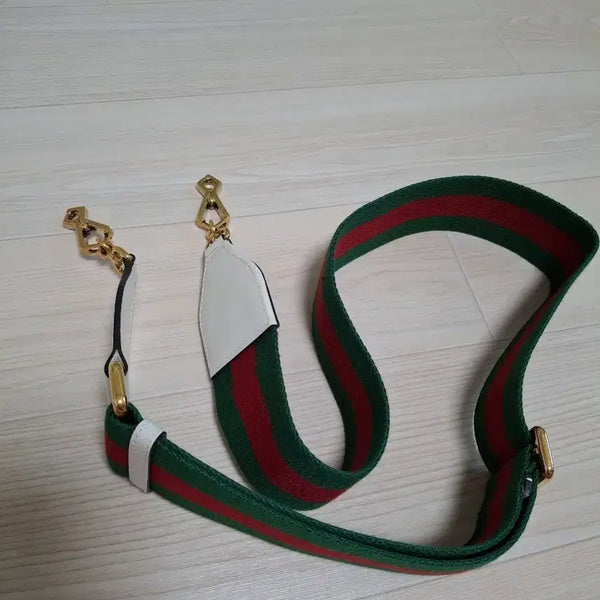 [BUNJANG] Gucci Stripe Shoulder Strap / (정품) 구찌 스트라이프 삼선 숄더 스트랩