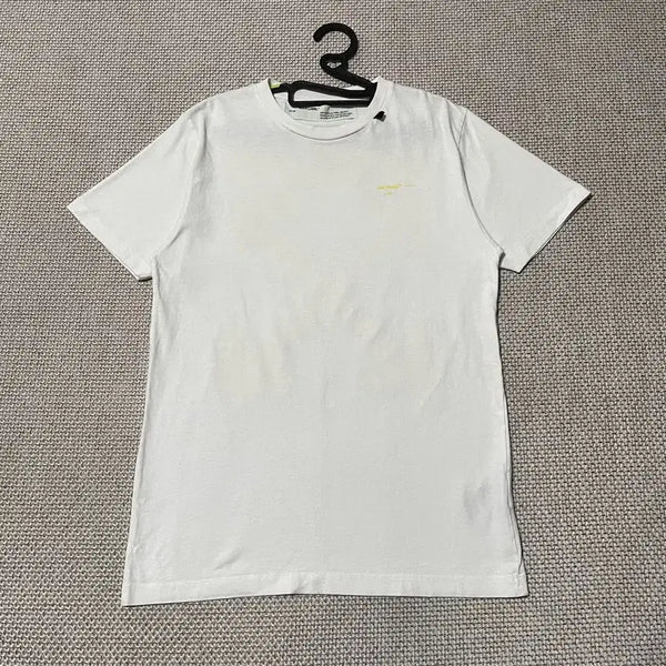 [BUNJANG] Off-White Acrylic Arrow Short-Sleeve T-Shirt / S 오프화이트 아크릴 애로우 반팔티 B.8011