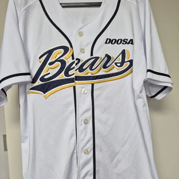 [BUNJANG] Doosan Bears Kim Jae-hwan Player Marked Baseball Jersey (Size 105) / 두산베어스 유니폼 105사이즈 김재환 선수 마킹 판매합니다