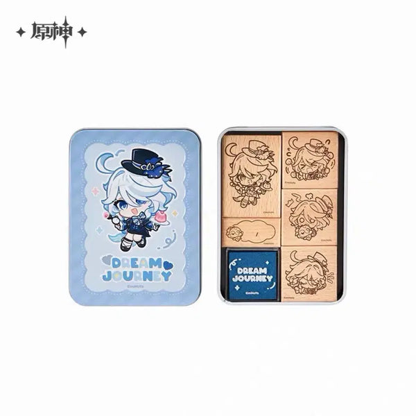 [BUNJANG] Genshin Impact Official Starlight Dream Series Stamp Set (6 Types) / [예약공구] 원신 공식 별빛 꿈여행 시리즈 스탬프 세트 6종 푸리나 등
