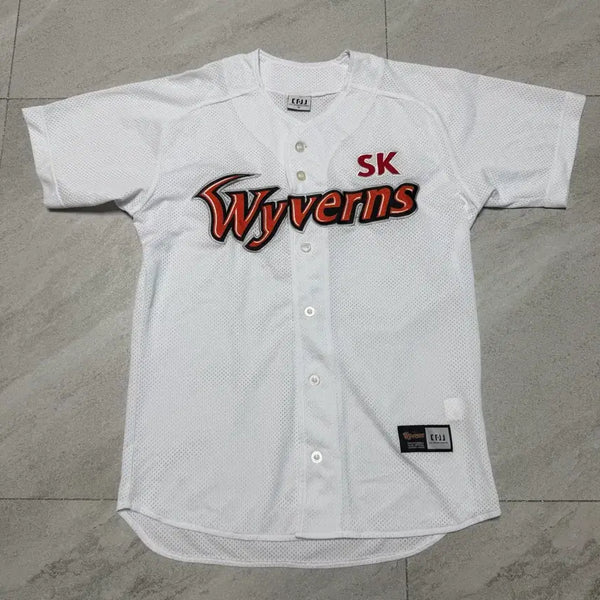 [BUNJANG] SK Wyverns Baseball Uniform No Marking Size 95 / Sk와이번스 야구 유니폼 노마킹