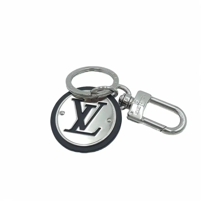 [BUNJANG] Louis Vuitton LV Cut Circle Bag Charm Keychain Silver / 루이비통 LV컷 서클 백참 키홀더 키링 은장 M00741