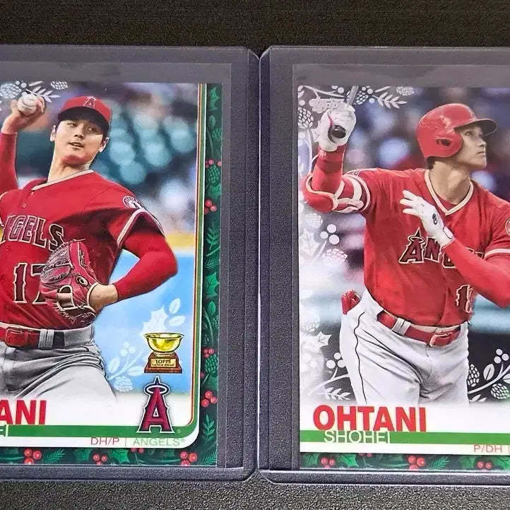 [BUNJANG] Shohei Ohtani Baseball Cards 2-Card Set / 오타니 쇼헤이 야구카드 2장 세트