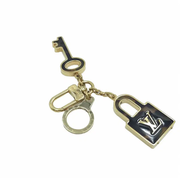 [BUNJANG] Louis Vuitton Leopard Confidence Bag Charm Key Holder Gold-Plated M66132 / 루이비통 레오파드 컨피던스 백참 키홀더 키링 금장 M66132