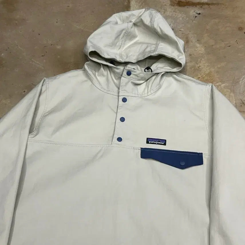 [BUNJANG] Patagonia Snap Pullover Anorak Jacket Beige M / M 파타고니아 스냅 풀오버 베이지 아노락 자켓