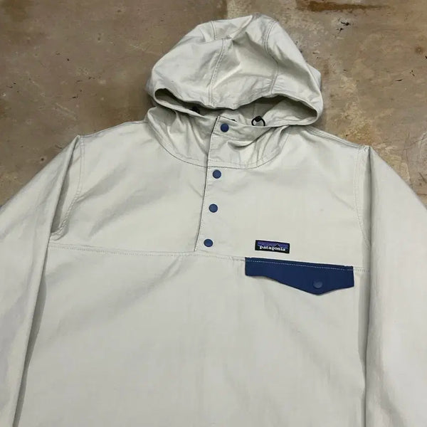 [BUNJANG] Patagonia Snap Pullover Anorak Jacket Beige M / M 파타고니아 스냅 풀오버 베이지 아노락 자켓