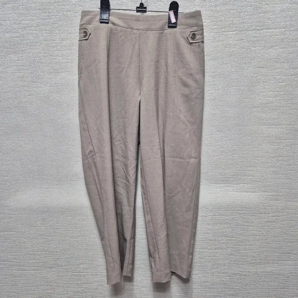[BUNJANG] Beige Slacks Trousers / 자393 정장 바지
