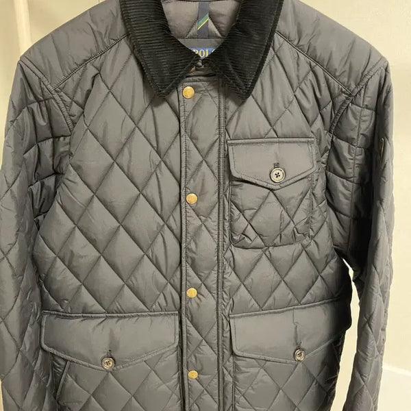 [BUNJANG] Polo Ralph Lauren Quilted Jacket Black Size S (95-100) / [백화점 새상품] 폴로 퀼팅자켓 퀄팅자켓 블랙 S사이즈(95~100)