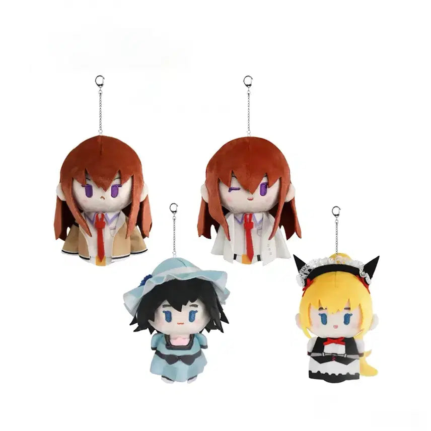 [BUNJANG] Steins;Gate Makise Kurisu & Shiina Mayuri Plush Charm / 슈타인즈 게이트 마키세 크리스 시이나 마유리 인형 누이 키링