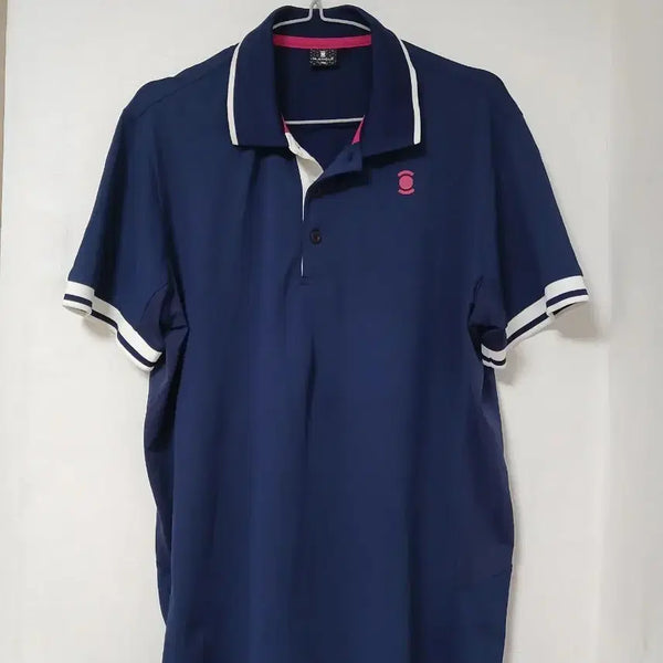 [BUNJANG] Wild Angle Navy Collar T-Shirt Size 100 / 와일드앵글 카라티 네이비 100