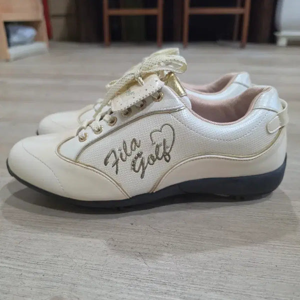 [BUNJANG] Fila Golf Women's Golf Shoes Ivory 250mm / 필라 골프 여성 골프화  아이보리 250mm