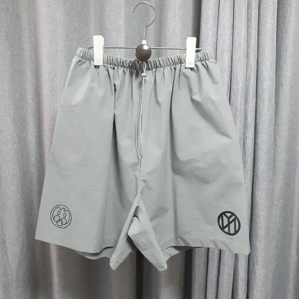 [BUNJANG] Men's Woven Grey Shorts / 우븐 남성 그레이 반바지