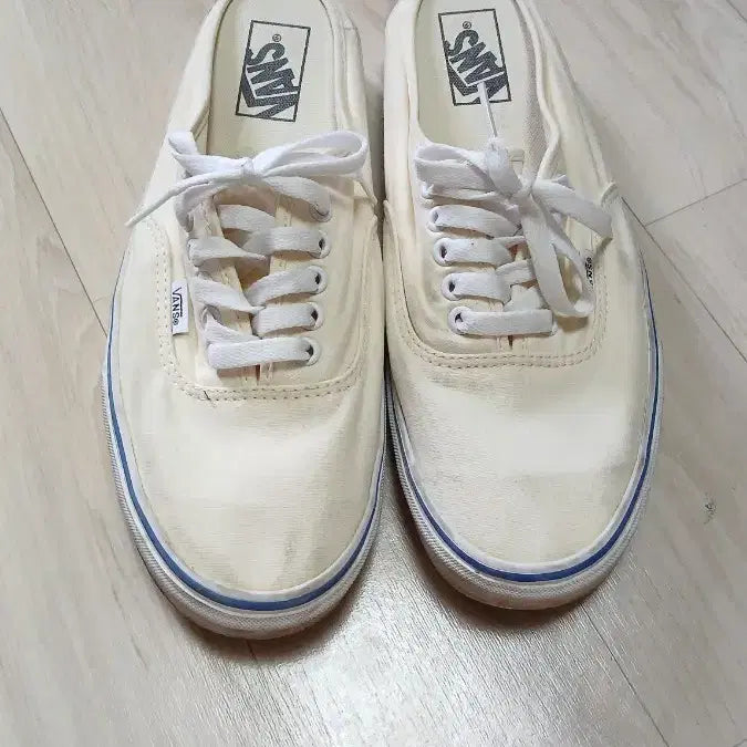 [BUNJANG] Vans Slim-on Slip-on Sneakers / 남성신발 반스 슬림온 슬리퍼 운동화