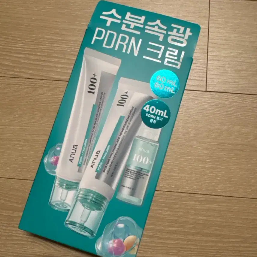 [BUNJANG] Anua PDRN Hyaluronic 100 Moisture Cream Set with Toner / 아누아PDRN 히알루론산 100 수분크림