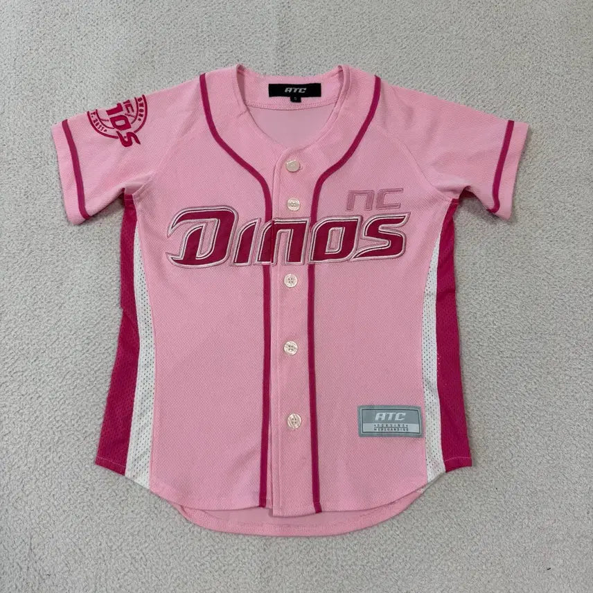 [BUNJANG] NC Dinos Baseball Uniform Pink (No Marking) / Nc다이노스 야구 유니폼 노마킹 핑크