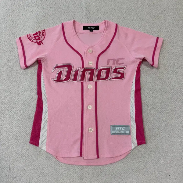 [BUNJANG] NC Dinos Baseball Uniform Pink (No Marking) / Nc다이노스 야구 유니폼 노마킹 핑크