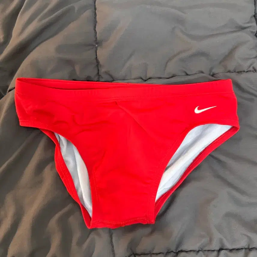 [BUNJANG] Nike Women's Red Triangle Swimsuit / 나이키 삼각 수영복