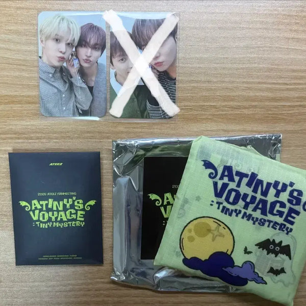 [BUNJANG] ATEEZ TINY ZONE Photocard Set + Baco Bag + Unit Photocard Bundle Set / 에이티즈 티니존 포카세트+바쿠백+유닛포카 일괄