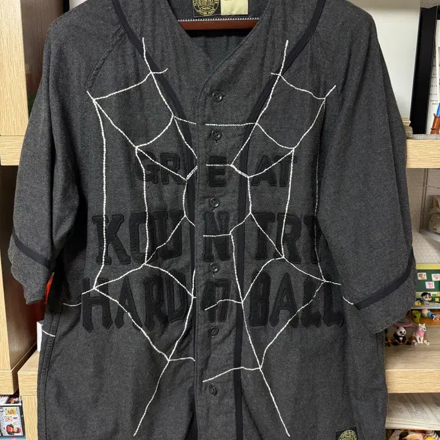 [BUNJANG] Kapital Spider Baseball Jacket / 캐피탈 스파이더 베이스볼 자켓