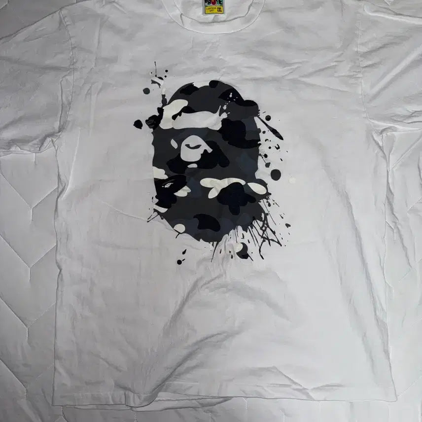 [BUNJANG] BAPE City Camo Painting Ape Head T-Shirt / 베이프 시티 카모 페인팅 에이프 헤드 티셔츠