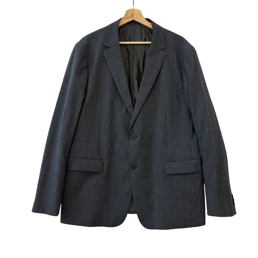 [BUNJANG] Theory 2-Button Blazer Grey Size 44 / 띠어리 2버튼 블레이저 그레이 44 정품