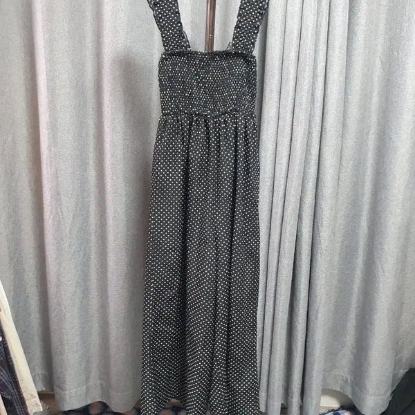 [BUNJANG] Dot Banding Kitsch Jumpsuit / 도트밴딩 키치 점프수트