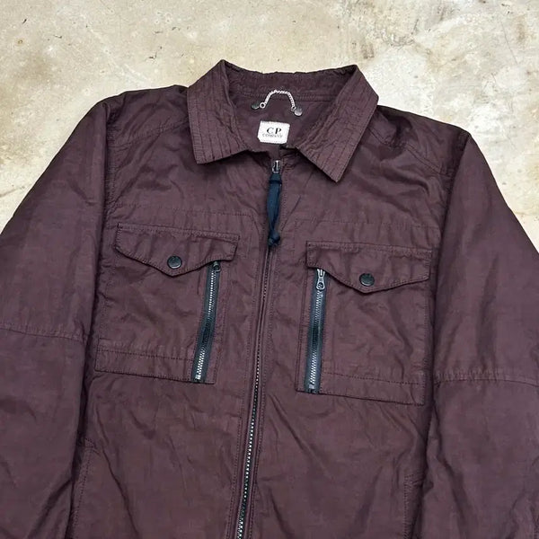 [BUNJANG] C.P. Company Two Pocket Brown Shirt Jacket / 95 C.P.컴퍼니 투 포켓 브라운 셔츠 자켓